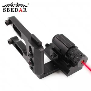 新款全金屬?gòu)?fù)合弓箭支架瞄準(zhǔn)器可調(diào)節(jié)安裝支架配件20mm寬卡槽