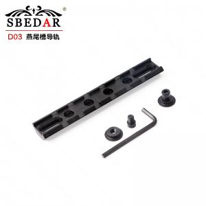 10cm長(zhǎng)魚骨軌道20mm寬燕尾槽D03導(dǎo)軌