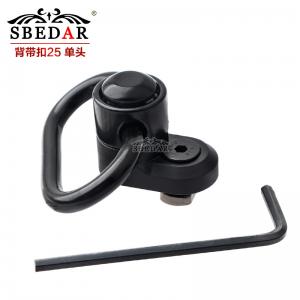 戰(zhàn)術(shù)金屬MLOK單頭背帶扣25