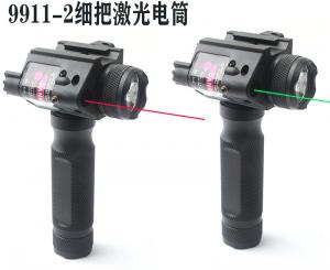 新款金屬旋轉開關9911細把手紅激光電筒一體式握把