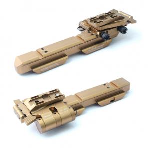 GF-1快拆側(cè)翻支架戶外金屬瞄準(zhǔn)器配件快速翻轉(zhuǎn)