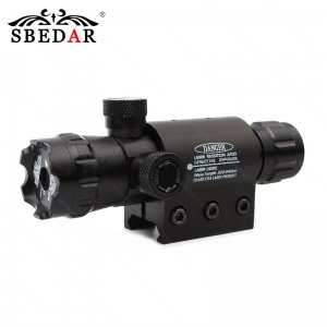 8807綠激光瞄準器 按鈕版 外調(diào)上下左右 2開關(guān)2支架