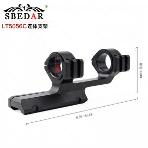 LT5056C后延連體支架帶導(dǎo)軌瞄準(zhǔn)鏡夾具