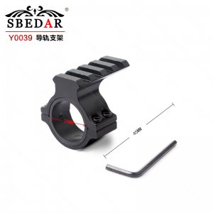 30/25管徑瞄準(zhǔn)鏡管夾轉(zhuǎn)換寬導(dǎo)軌Y0039雙釘夾具